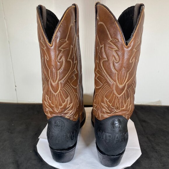 Men's 10D Vintage Durango Brown Work Boot with Rubber Heel, Vintage Durango - Picture 7 of 11